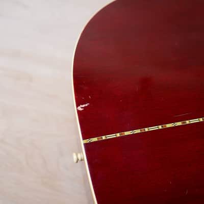 Morris WH-20 MIJ 1978 Cherry Sunburst Vintage Made in Japan MIJ w/ Bag image 18