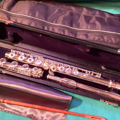 EF Dean-Step Up or Intermediate Flute for Advanced Student-Silver Head-NOS-Nice image 10