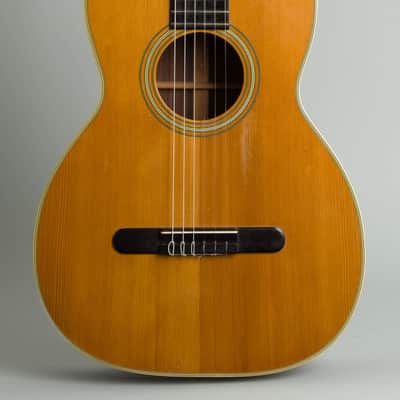 C. F. Martin  00-28C Classical Guitar (1972), ser. #298947, original molded blue plastic hard shell case. image 3