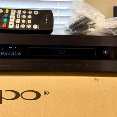 Oppo BDP-103 3D Blu-Ray Player w/ Remote, HDMI Cable, Bag, Box; Tested SEE VIDEO image 2