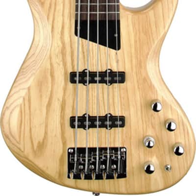 MTD Kingston Saratoga Deluxe 5 Rosewood Fingerboard, Natural Ash Matte image 2