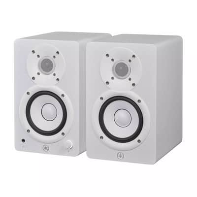 Yamaha HS4 4.5-inch Powered Studio Monitor Pair - White image 1