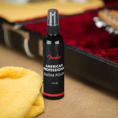 Genuine Fender 4oz Guitar Polish and Shop Cloth Maintenance/Cleaner Care Pack image 6