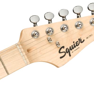 Squier Mini Jazzmaster HH Electric Guitar, Maple Neck, Surf Green Finish image 5