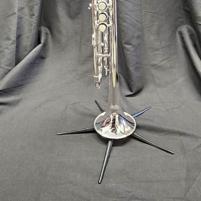 Austin Custom Brass TR-1 Bb Student Trumpet 2026 - Silver Plated w/ case image 3