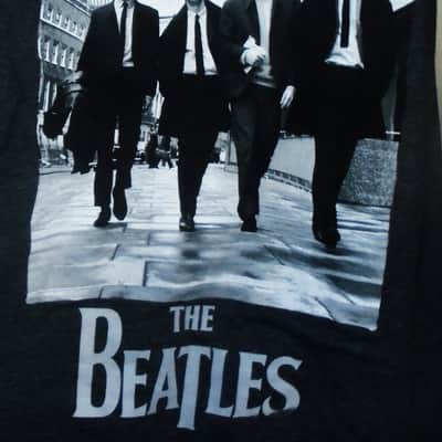 beatles bbc live lp art official M tee - fab four revolution dear prudence love pop guitar image 2