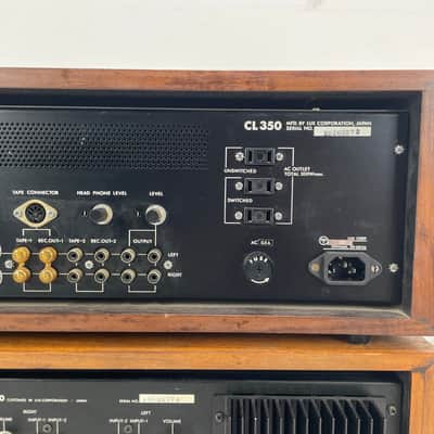 Luxman CL-350 & M-150 – Stereo Pre-Amplifier / Power Amplifier Set – Fully Recapped image 13