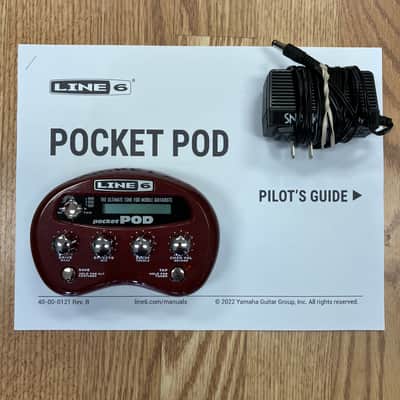 Line 6 Pocket POD Multi-Effect and Amp Modeler- Red image 1