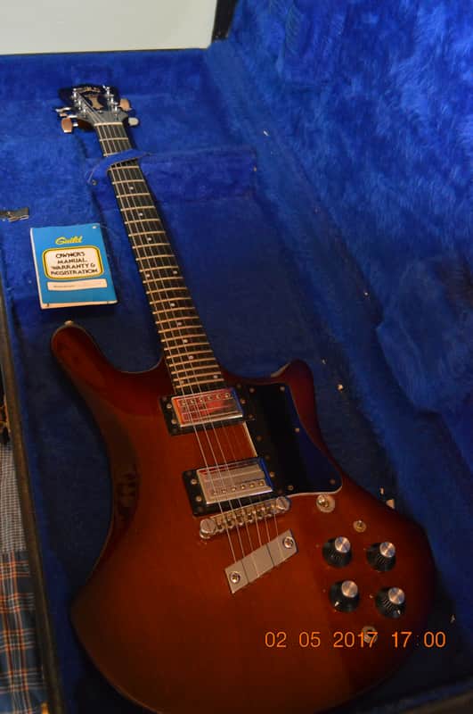 Guild S-300 Vintage 1978 Walnut with original case | Reverb