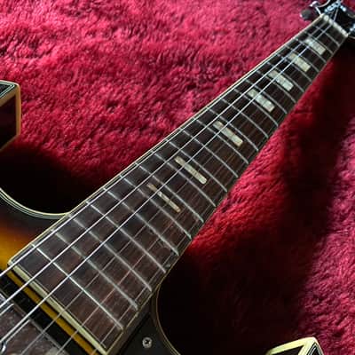 c.1968- Firstman /Burns S2-A Broadway Series Hollow Body MIJ Vintage Guitar “Sunburst” image 4
