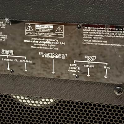 Blackstar Studio 10 EL34 10-Watt 1x12" Guitar Combo 2019 - Present Black image 5