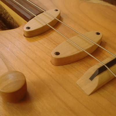 Headless 2 string bass guitar. L/H. Free shipping! image 5