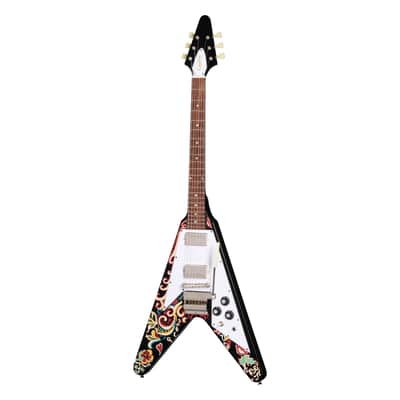 Epiphone Jimi Hendrix "Love Drops" Flying V - Electric Guitar image 1