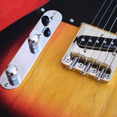 ADP Custom type T Left Handed Body Neck remp. Telecaster Lic. Fender Kinman Brodcaster Pickups image 3