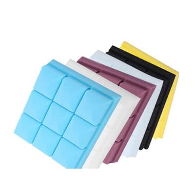5 Pcs 300 x 300 x 50 mm Studio Acoustic Soundproof Foam (Black) image 4