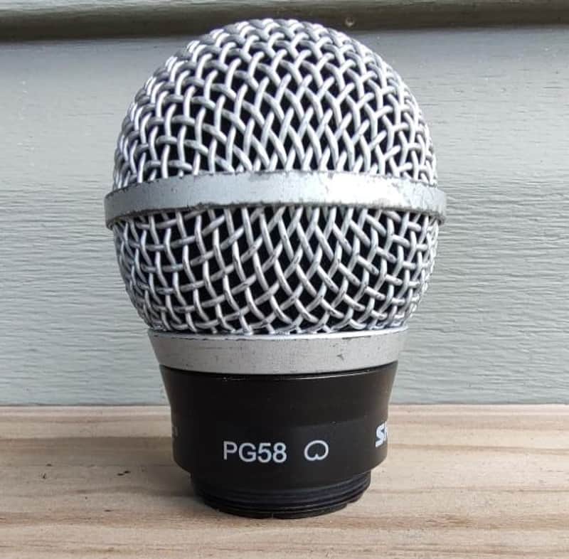 Shure PG58 capsule for Shure wireless transmitter image 1