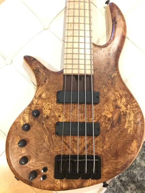 Elrick Evolution Gold Series 5 Lefty 2011 Spalted Maple Burl image 1