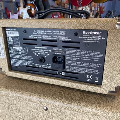 Blackstar HT-1R 1-Watt 1x12" Tube Guitar Amp Half Stack 2010s - Blonde image 3