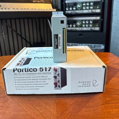 Rupert Neve Designs Portico 517 500 Series Mic Pre / Compressor Module 2011 - Present - White image 3