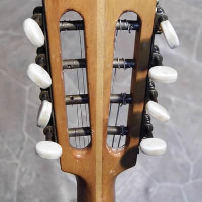 fine vintage MIGMA all solid luthier Wunderlich quality 8string bowlback MANDOLIN Germany image 7