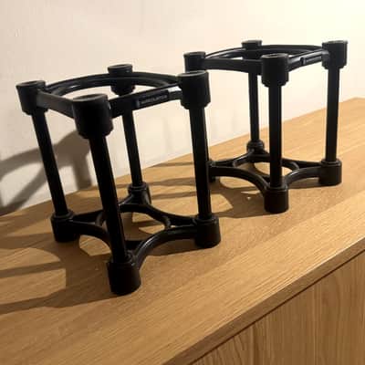 IsoAcoustics ISO-155 Medium Studio Monitor Isolation Stands (Pair) 2017 - Present - Black image 3