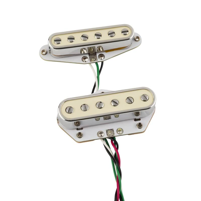 Fender 099-2371-000 Cobalt Chrome Telecaster Pickup Set image 1