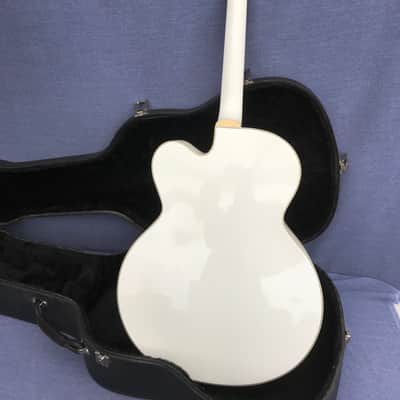 Shine Semi acoustic electric Guitar-HS-943 made in Korea late 9o's inc hard case. image 8
