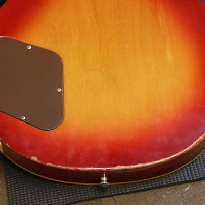 1973 Gibson Les Paul Deluxe Electric Guitar Cherry Sunburst + OHSC image 15
