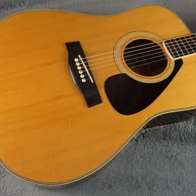 Yamaha FG-201 MIJ Acoustic Guitar w/ Hard Case image 6