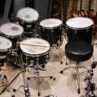 Batterie Jazz Bertrand Renaudin, Mapex Saturn Series 2002 Modified + Hardware image 3