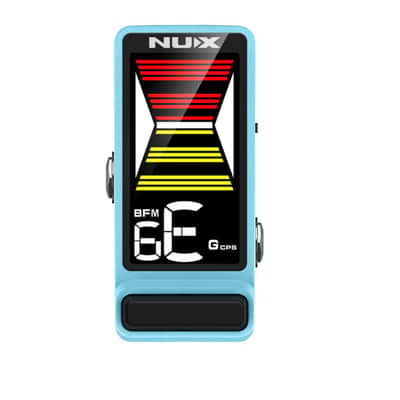 NuX NTU-3 MkII Pedal Tuner 2023 - Sky Blue. New! image 1