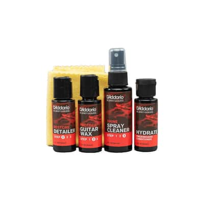 D'Addario Planet Waves Instrument Care Essentials Kit - PW-GCB-01 Cleaning Pack image 2