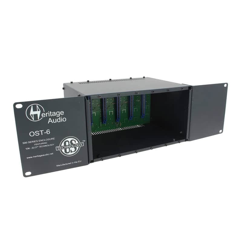 Heritage Audio OST-6 6-Slot 500 Series Powered Rack image 1