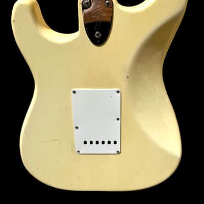 Fender stratocaster 1972 - Olympic white image 5