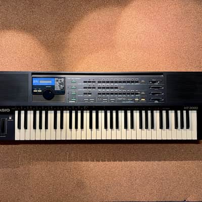 Casio HT-3000 61-Key Synthesizer – 1980s – Serviced – Warranty