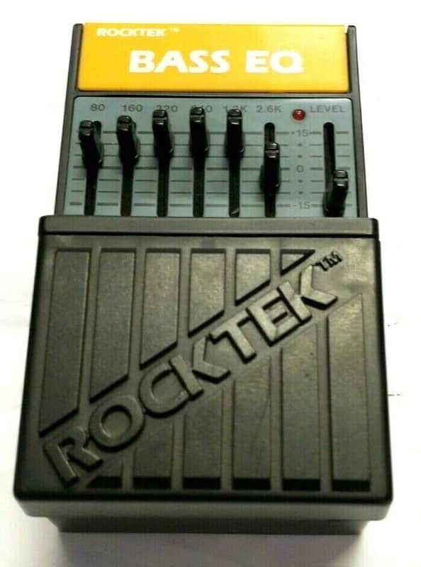 ROCKTEK BER-01 Bass EQ Equalizer, für Bassgitarren, erschwingliches Effektgerät! TOP! image 1