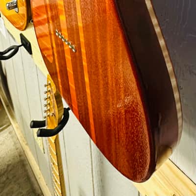 Warmoth Telecaster 2026 - Flamed orange burst image 8