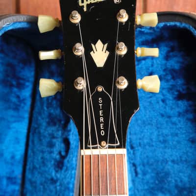 Gibson ES-345 Stereo Vintage 1968 Semi-Hollow Sunburst Electric Guitar Pre-Owned image 3