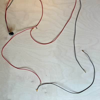 4x12 cabinet combo wiring loom and jack - speaker wire - spade connectors 4x10 4x15 image 3