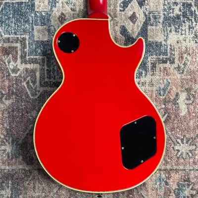 1986 Gibson Les Paul Custom Ferrari Red Rare Left Handed Vintage Electric Guitar W/ Original Hardshell Case! image 8