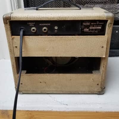 Aria Birdie MX-100R Mini Mesa 1x8 Amplifier w Reverb 1980 image 7