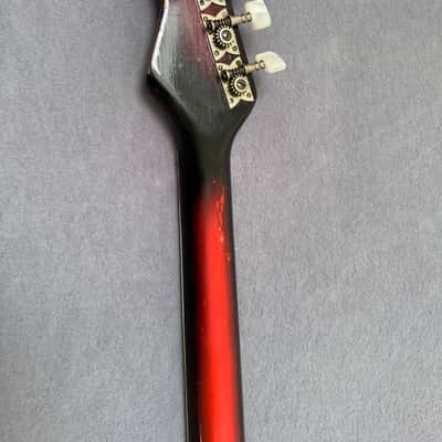 Hofner 185 Artist Bass 1962 - 1980 - Redburst image 5