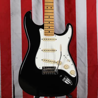 Fender Player II Stratocaster - Black with White Pickguard image 1
