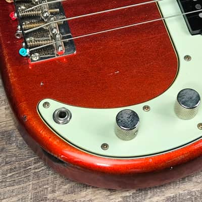 MyDream Partcaster Custom Built - Candy Tangerine Precision Hepcat 62 image 7