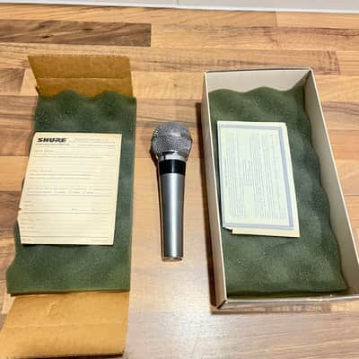 Shure 565SD Switchable Cardioid Dynamic Microphone 1984 - Present - Silver image 6