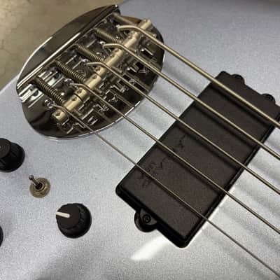Lakland Skyline 55-02 Custom - Ice Blue Metallic image 8
