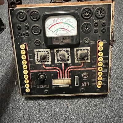 Supreme 504-A Tube Tester - Vintage image 1