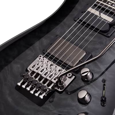 Schecter Hellraiser Hybrid C-1 FR S Trans Black Burst image 5