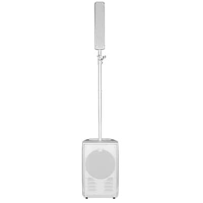 RCF Evox J8 White DJ PA Active/Powered Column Array Speaker System Pair w Covers image 3