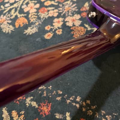 Epiphone Les Paul Custom Widow - Purple Burst image 10